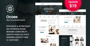 Ocoee - Consulting & Business WordPress Theme