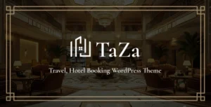 Taza - Travel & Hotel Booking WordPress Theme