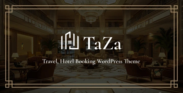 Taza - Travel & Hotel Booking WordPress Theme