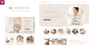 Undertone - Business Services & Shop Elementor Template Kit