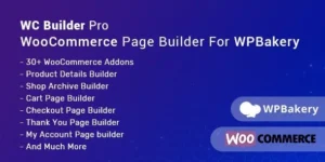 WC Builder Pro – WooCommerce Page Builder for WPBakery