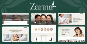 Zarina - Plastic Surgery WordPress Theme