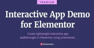 XElementor Interactive App Demo